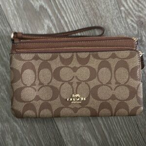 Coach wrist purse/wallet.